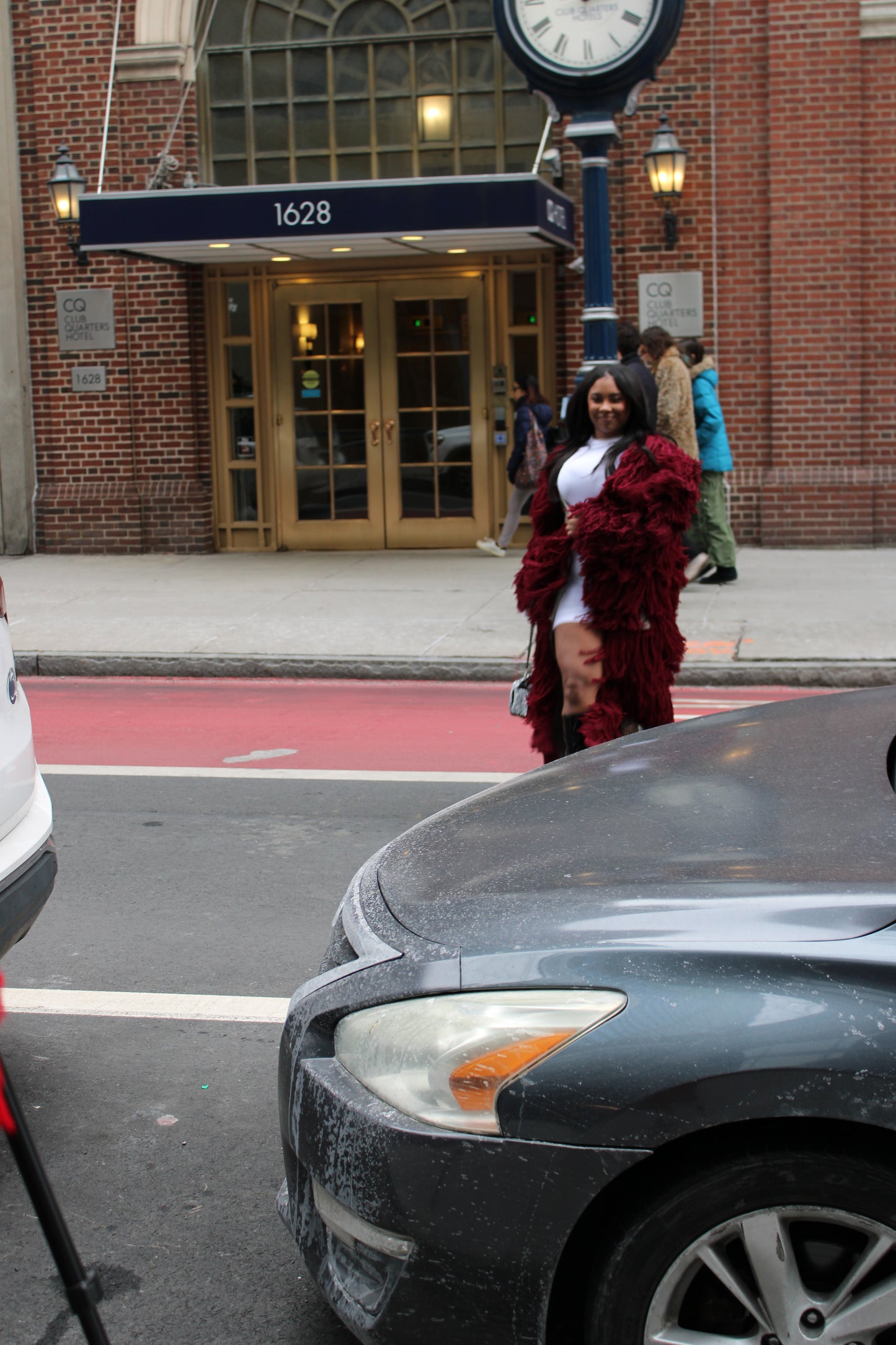 Wine Full Fringed Fringed Sweater (Pre-Order ONLY)